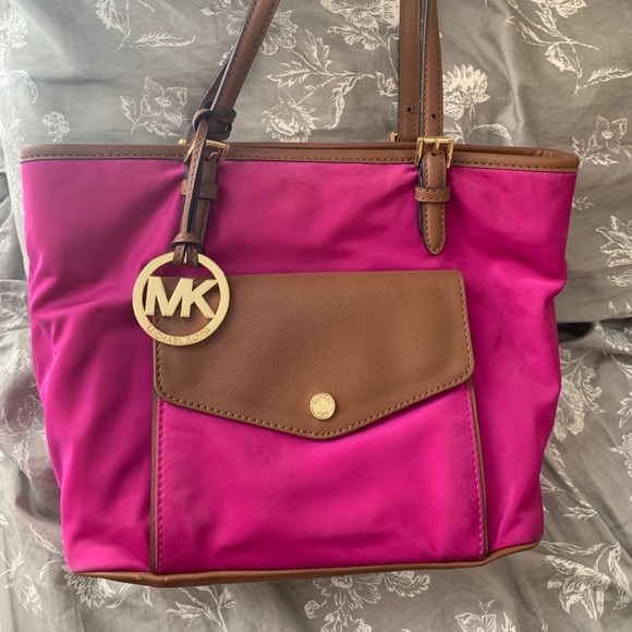 Michael Kors Fuschia Handbag - Picture 1 of 5